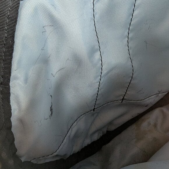 Ameribag Healthy Back Bag Original Black Leather Vintage Scuffs - Picture 7 of 9